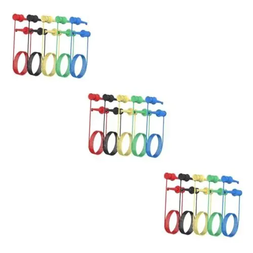 Produktbild: BUGUUYO 15 Stk Messleitungen Multimeter digital IC-Testclip Messgeräte-Kit Mini-Multimeter Multimeterkabelsatz prüfkabel Testhaken klemmbausteine Grabber-Testkabel Testdrähte PVC-Linie