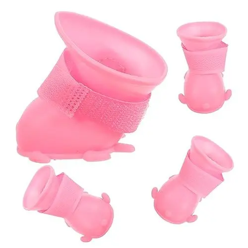 Produktbild: BUGUUYO Haustierstiefel Hundestiefel Für Regen Warme Welpenschuhe Katzenschuhe