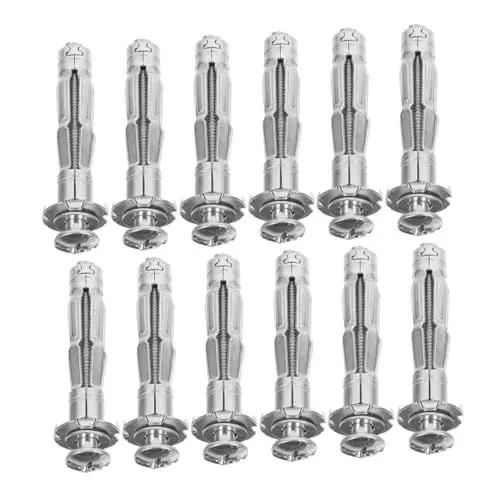 Produktbild: BUGUUYO 25 Stück Trockenbauanker Hohlwandankerschrauben M6x52 Verzinkter Trockenbau-expansionsmuttern Wandbefestigungen