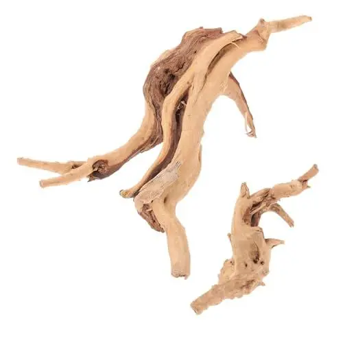 Produktbild: BUGUUYO Treibholz-Aquarium-Dekorationen Natürlicher Zweig Treibholz-Aquarium-Log-Ornamente Natürliches Aquatic-dekorationsset