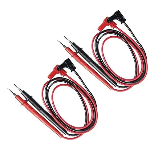 Produktbild: BUGUUYO 2sätze Multimeterleitungen Für Elektronische Prüfleitungen Testführe Kit Für Digital-multimeter Mit Kabeln Und Stiften