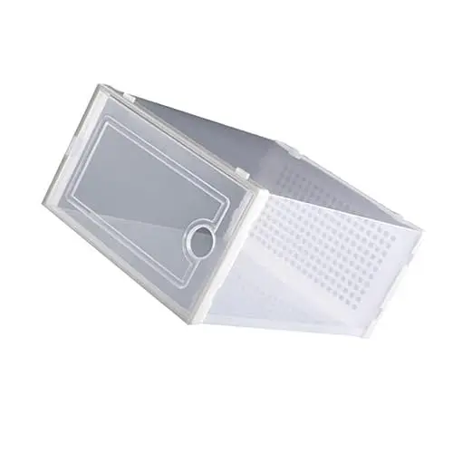 Produktbild: BUGUUYO 2 Stücke Schublade Stil Robust Kunststoff Schuh Lagerung Boxen Organisation Schuhe Fällen Für Hause