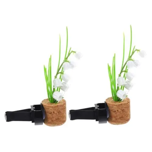 Produktbild: BUGUUYO Floraler Auto-lüftungsclip Auto-innenausstattung Blumentopf-