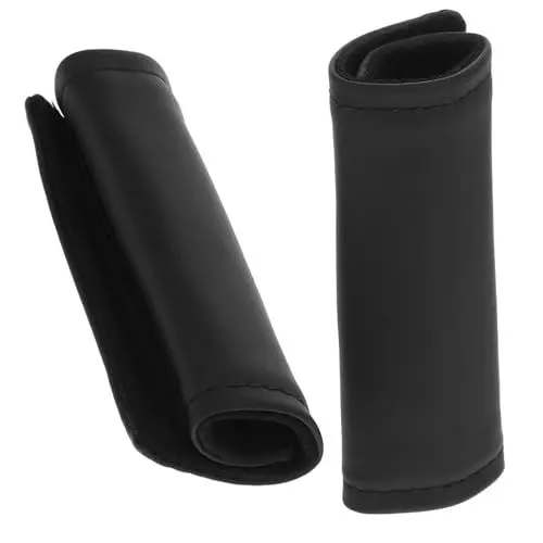 Produktbild: BUGUUYO 2st Auto Zieht Handschuhe Autogriffschutz Autogriffabdeckungen Innen Türgriffabdeckung Auto-haltegriffschutz Autogriffabdeckung Innen Wagen Pu-leder Im Auto