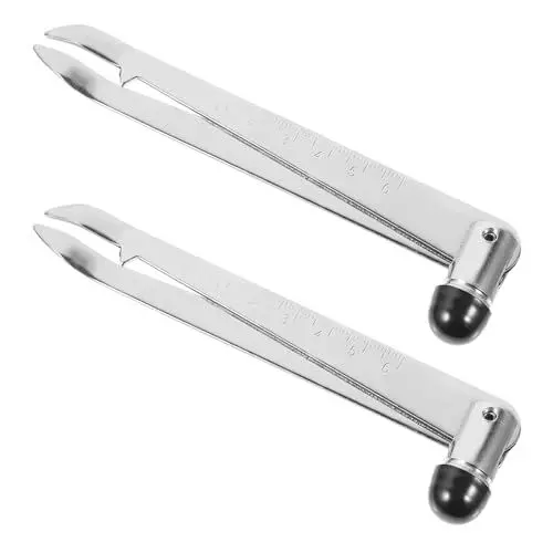 Produktbild: BUGUUYO 2st Schlaghammer Kniereflexhammer Percussion-reflexhammer Diagnostischer Hammer Medizinischer Hammer Prüfhammer Sehnenhammer Chirurgischer Hammer Diagnosegerät Rostfreier Stahl
