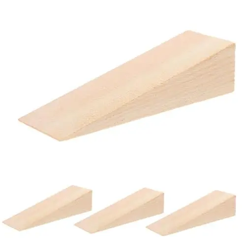 Produktbild: BUGUUYO Sicherheits-türstopper Türstopper Aus Holz Zur Installation Ohne Stanzen Für Fliesen Beton Teppich Holzboden