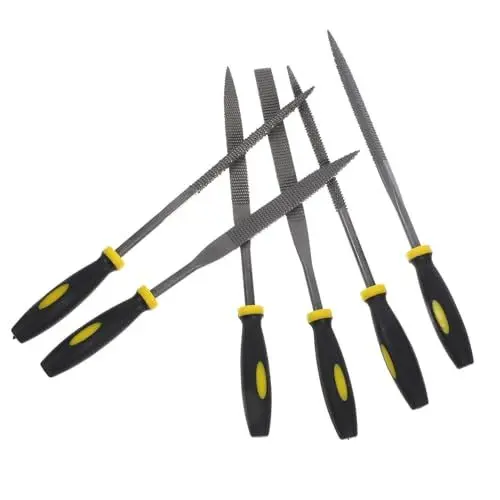 Produktbild: BUGUUYO 6st Holzbearbeitungsdatei Handfeile Nadelfeilen Feile Für Metall Metallfeilen Für Die Metallbearbeitung Kleine Dateien Datei-tool Holzfeile Feilen Werkzeuge Für Metall Stahl