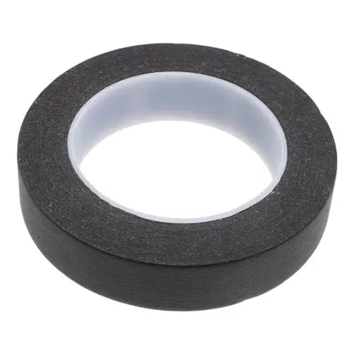 Produktbild: BUGUUYO Maler Abklebeband Abdeckband Kunstband Beschriftungsband Malerband Breites Klebeband Bandbeschriftung Klebeband Zum Lackieren Auto Sprühband Papier Black Masking Tape