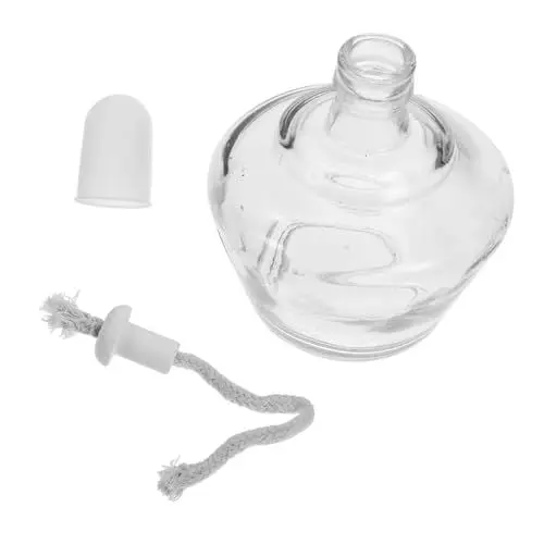 Produktbild: BUGUUYO Alkohollampe Camping Spiritusbrenner Chemie-brenner-heizung Tragbare Heizflasche Alkohol-heizlampe Flüssigkeitsbrennerlampe Werkzeug Für Laborgeräte Alkohol Ofen Transparent Glas