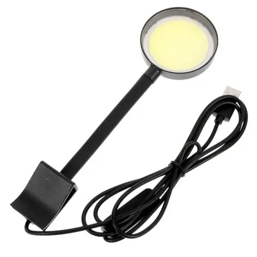 Produktbild: BUGUUYO Angelrolle er Wiederverwendbare Aquariumlampe Aquariumbeleuchtung für Aquarien professionelle Aquariumlampe Haushalt Algenlampe Algentank Aquariumlicht Zubehör Plastik