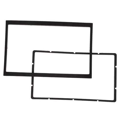 Produktbild: BUGUUYO 2din Autoradio-rahmen Radio-panel Armaturenbrett-halterung Für 307 Schwarz Stereo-installationskit