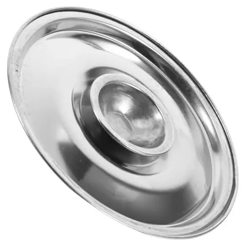Produktbild: BUGUUYO Kochgeschirrdeckel Ersatz Mini Edelstahl Schüsseldeckel Für Gewürzbox Abdeckung
