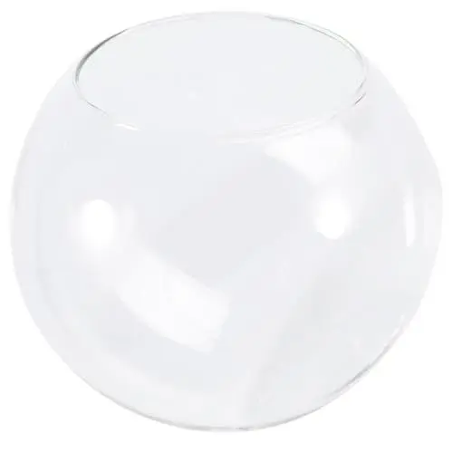 Produktbild: BUGUUYO Hamster Kühlnest Aus Glas Transparentes Haustierhaus Für Kleine Tiere Schlafnest Für Hamster Und Igel Sommerkomfort Kühlendes Glasnest Für Haustierbedarf