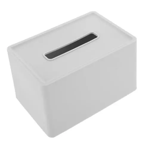 Produktbild: BUGUUYO Vielseitiger Taschentuchbox- Aus Acryl Serviettenaufbewahrung Große Kapazität Einfache Taschentuchbox Taschentuchspender Für Restaurants