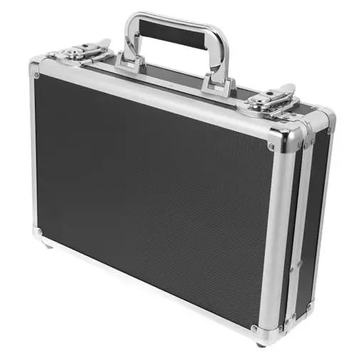 Produktbild: BUGUUYO Werkzeugkasten Aus Metall Mehrzweck-aufbewahrungsbox Werkzeug-organizer-koffer Mit Tragbarem Design