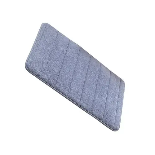 Produktbild: BUGUUYO Dicke Memory-badematte – Teppichunterlage Für Küche Und Badezimmer Grau 40 X 60 cm