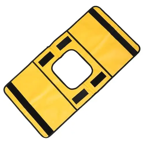 Produktbild: BUGUUYO Kissen kabelschutzmatte dämpfungsmatte Kabel Schutzmatte Sicherheitsmatte Gelb Offroad Sicherheitsmatte Windenstromkabel Windenbergungsseil Synthetisches Windenseil PVC Yellow