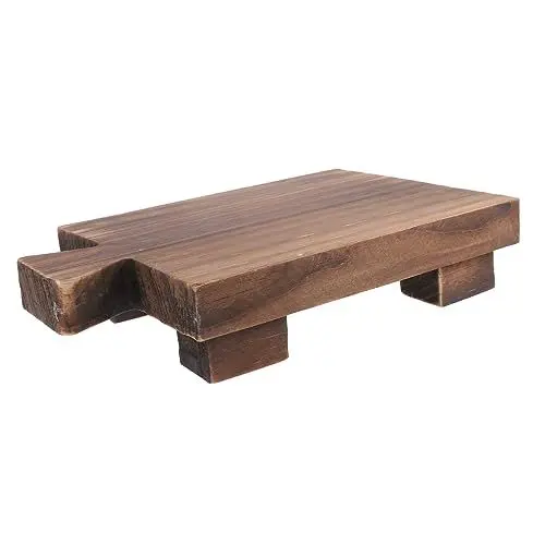 Produktbild: BUGUUYO Holz Seife Hocker Lagerung Rack Kompakte Home Bar Seife Kleiner Hocker für Küche