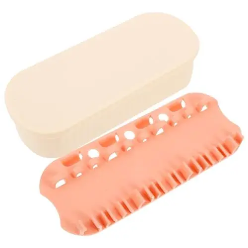 Produktbild: BUGUUYO Make-up-Pinselhalter-Organizer Make-up-Pinsel-Reiniger Trockengestell Aufbewahrungsbox in Reisegröße Kosmetik-Organizer