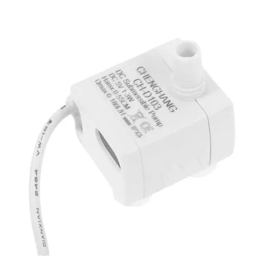 Produktbild: BUGUUYO Wasserpumpe Tauchpumpe Für Aquarium Fisch Tank Teich Mini Tauchpumpe Und Sicher