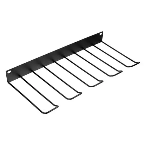 Produktbild: BUGUUYO Multifunktionswerkzeug Wandmontiertes Lagerregal Aufbewahrungsregal Für Kleinigkeiten Organisator Für Werkzeug Wandregal Für Lagerwerkzeuge Garagenregal Black Kohlenstoffstahl