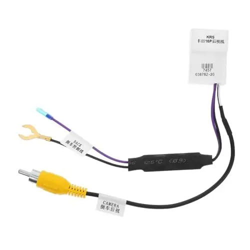 Produktbild: BUGUUYO 16pin Auto Backup Kamera Kabel Rückspiegel Dashcam Kabel Für Dash Kamera