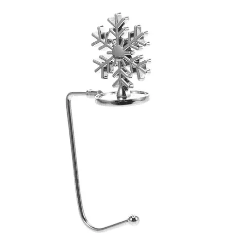 Produktbild: BUGUUYO Weihnachtsstrumpfhalter Kaminsimshaken Robuste Eisen-ornamenthaken Für Den Kamin Dekorative Hängende Wirbel Für Weihnachtsdekoration