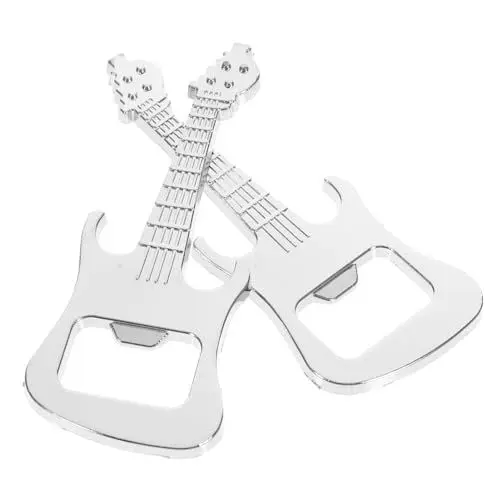 Produktbild: BUGUUYO Lustiger Flaschenöffner in Gitarrenform Bieröffner Partyzubehör