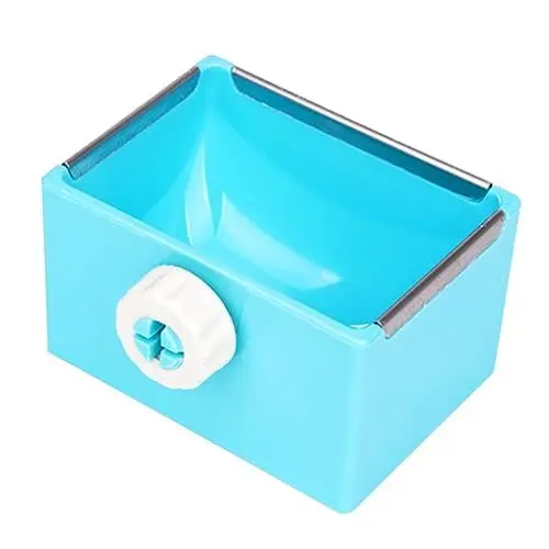 Produktbild: BUGUUYO katzenfutter Station essensbehälter Futterbox behälter für Lebensmittel futtertrog essensboxen Lebensmittel behälter lebensmittelbox Haustierfutter lebensmittelbehälter Blue