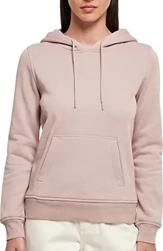 Produktbild: Build Your Brand Damen BY026-Ladies Heavy Hoody Kapuzenpullover, duskrose, 4XL