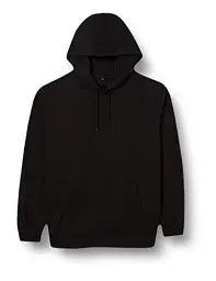 Produktbild: Build Your Brand Herren BB001-Basic Hoody Kapuzenpullover, Black, 5XL