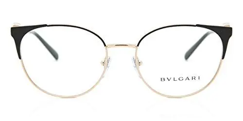 Produktbild: Bulgari Unisex-Erwachsene 0BV 2203 2033 54 Sonnenbrille, Schwarz (Black/Rose Gold)