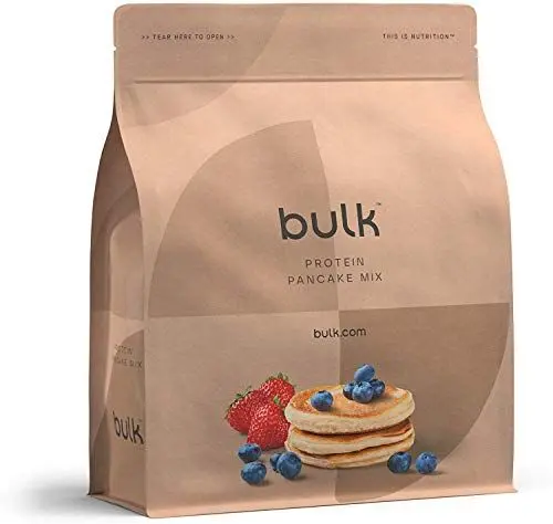 Produktbild: Bulk Complete Protein Pancake Mix, Proteinreiche Pfannkuchen, Original, 500 g, Verpackung Kann Variieren