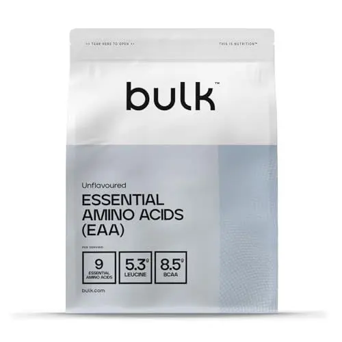 Produktbild: Bulk Essentielle Aminosäuren Pulver, EAA-Präparat, EAA, Geschmackneutral, 1 kg