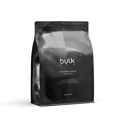 Produktbild: Bulk Informed Whey, Protein-Shake mit Zusatz von Verdauungsenzymen, Protein Pulver, Eiweißpulver, Doppelte Schokolade, 2,27 kg