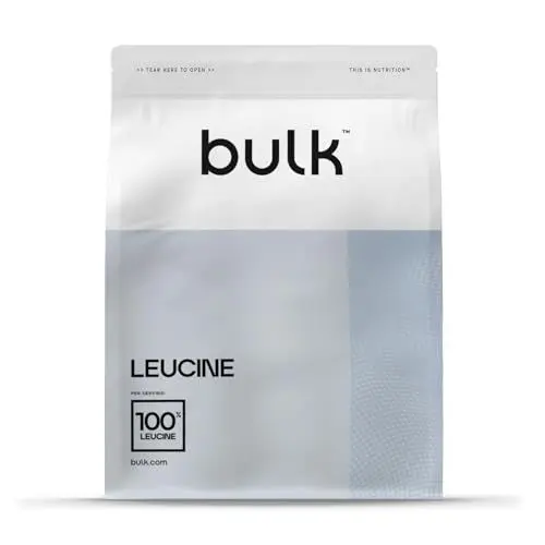 Produktbild: Bulk L-Leucin Pulver, 100 g, 33 Portionen, Verpackung Kann Variieren