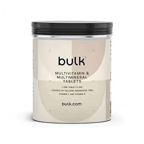 Produktbild: Bulk Multivitamin- und Multimineral-Tabletten, 1 x täglich, 90 Tabletten, Verpackung Kann Variieren
