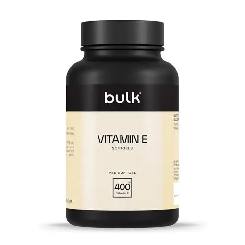 Produktbild: Bulk Vitamin E Weichkapseln, 400IU, 400IU, 90 Kapseln