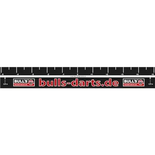 Produktbild: BULL'S Abwurflinie Basic, Schwarz/Weiß, 40 x 5 cm