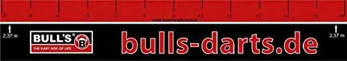 Produktbild: BULL'S Abwurflinie Pro, Rot/Schwarz, 60 x 10 cm
