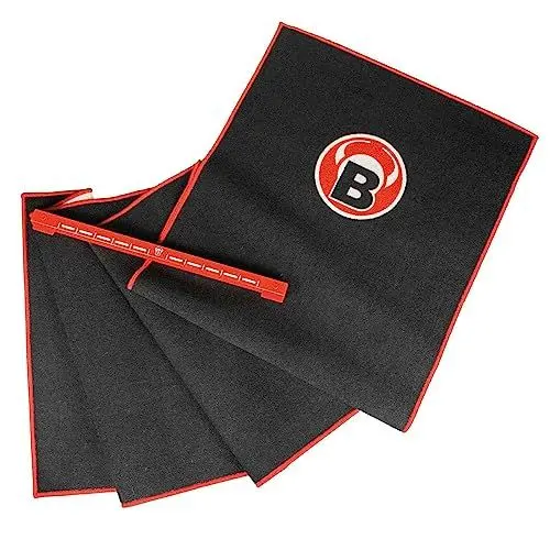 Produktbild: BULL'S Oky & Carpet Mat Oche, Rot, 66