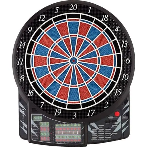 Produktbild: Bull's Dartforce Elektronik Dartboard/Dartscheibe/Dartautomat, Russ Bray Sound, inkl. 12 Darts