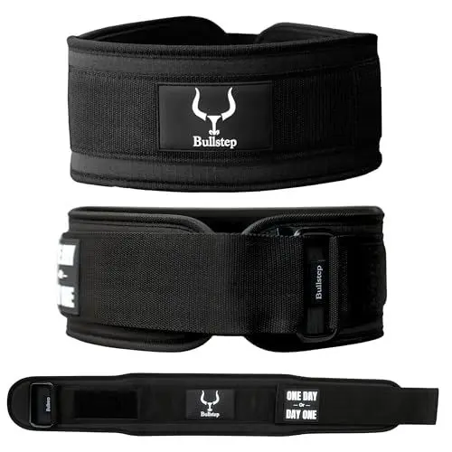 Produktbild: Bullstep - Fit Lendenwirbelgurt | Gym Gürtel für Herren Damen | Powerlifting-Gürtel für Gewichtheben | Crossfit-Gürtel | Gewichthebergürtel | Fitnessgürtel (XL)