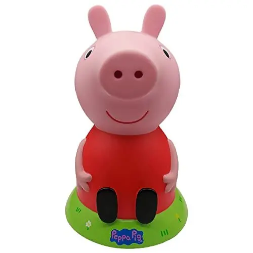 Produktbild: Bullyland 10500 - Spardose, Peppa Wutz, ca. 21 x 13 cm, Sparbüchse für Kinder, verschließbare Figur, ideal als kleines Geschenk für Kinder ab 3 Jahren