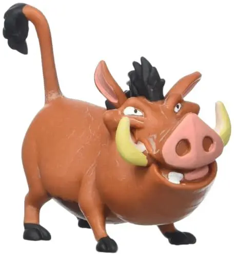 Produktbild: Bullyland 12533 - Spielfigur Pumbaa aus Walt Disney Der König der Löwen, ca. 7,6 cm, detailgetreu, ideal als kleines Geschenk für Kinder ab 3 Jahren, Braun