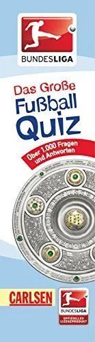 Produktbild: Bundesliga Das große Fußball-Quiz: Quizfächer: Über 1.000 Fragen und Antworten. Quizfächer