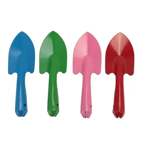 Produktbild: Bunte Mini-Handschaufel aus Metall, Kellen-Set für Kinder, Jugendliche, Erwachsene, Gartengeräte, Kellen-Set, Gartengeräte, Gartenschaufel Zum Umpflanzen