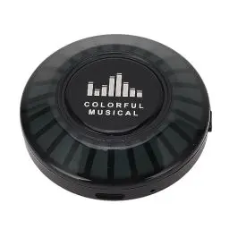 Produktbild: Bunter Knochenleitungslautsprecher mit Universellem Bass-Stereo-Sound, RGB-Tonabnehmer und Typ C, Lautsprecher für Zuhause und Auto für Musik überall, 400-mAh-Akku