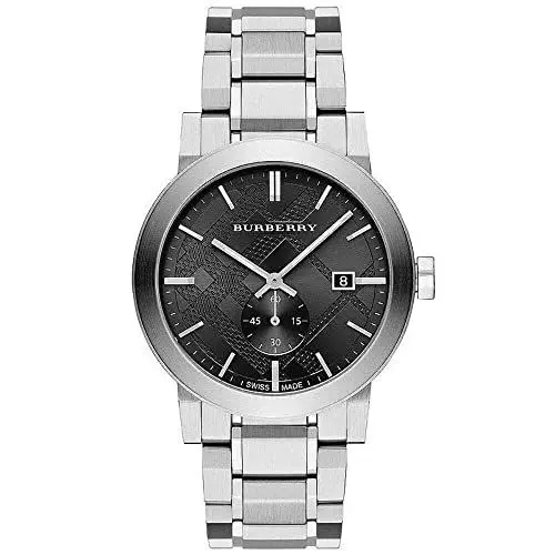 Produktbild: BURBERRY BU9901 Men's Silver Chronograph Watch