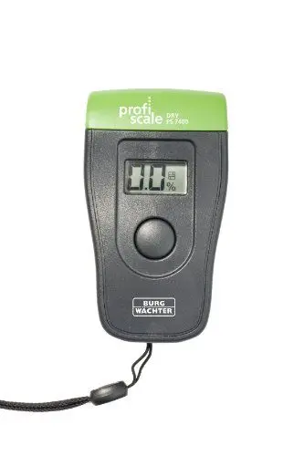 Produktbild: Burg Wächter Feuchtemessgerät mit digitalem Display, DRY PS 7400, Schwarz/Grün
